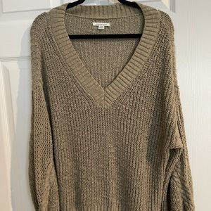 Olive Green American Eagle Sweater